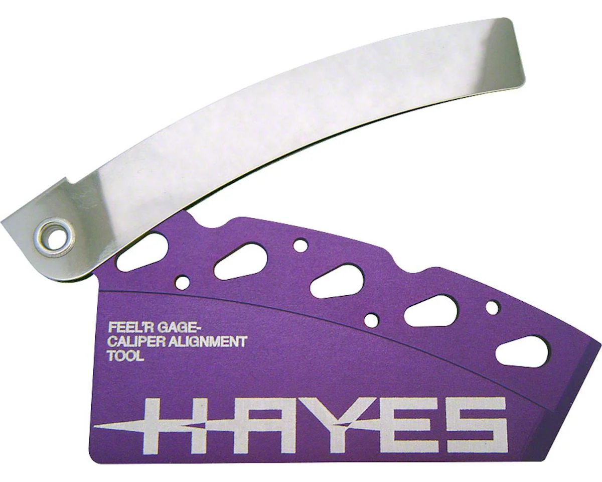 Hayes Feel'r Gauge Disc Brake Pad & Rotor Alignment Tool (Purple)